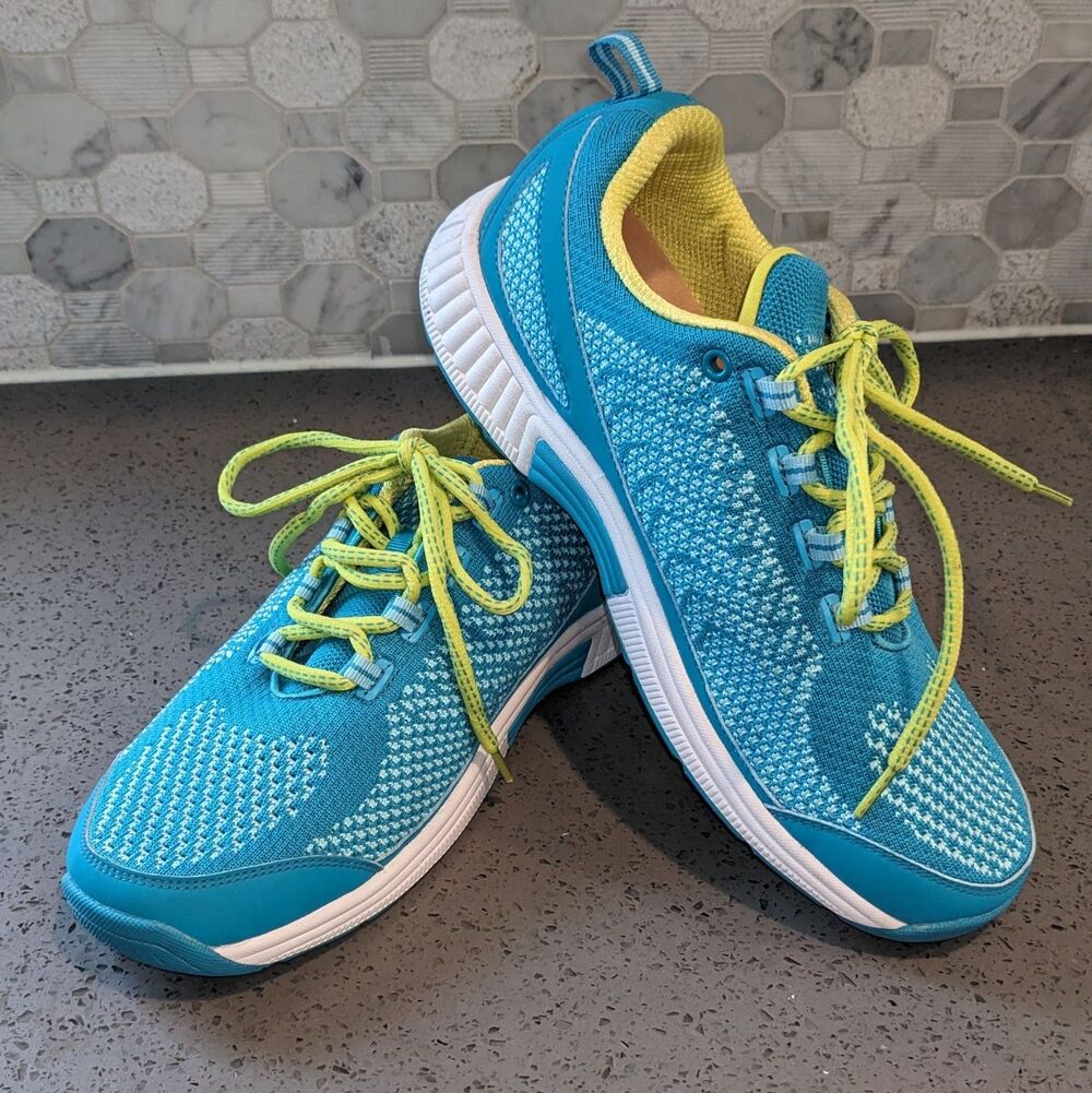 Orthofeet BioFit Women’s Turquoise Walking Shoes Orthopedic 10W